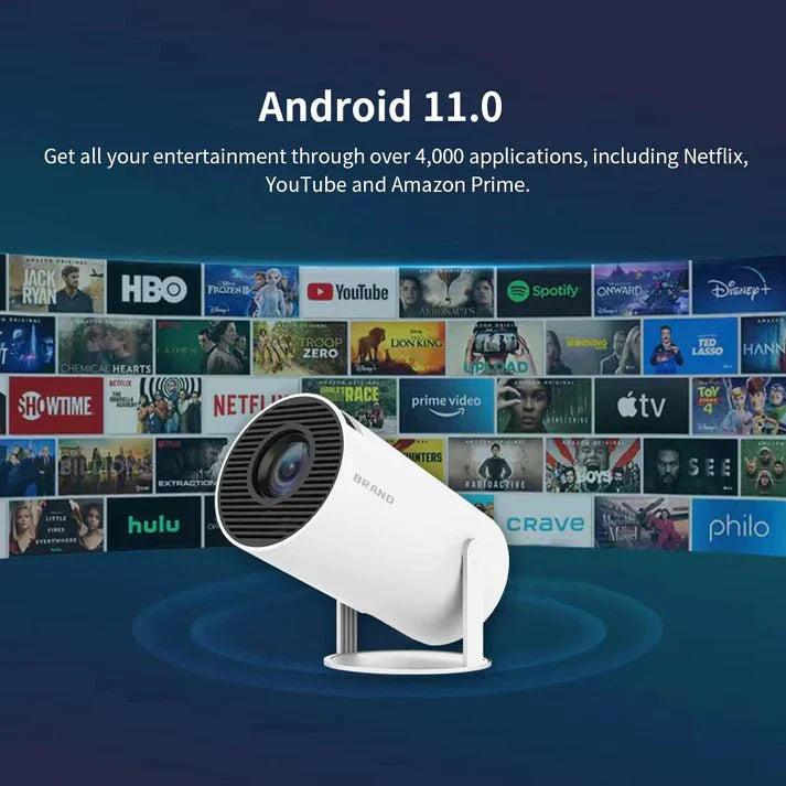Mini Android Projector (4k + Android)